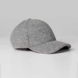 32° Heather Gray Faux Wool Winter Cap. Large. Adjustable. NWT.